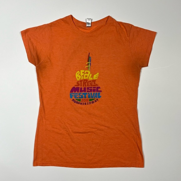 Beale Street Music Festival 2016 Memphis in May T-Shirt - Picture 1 of 2